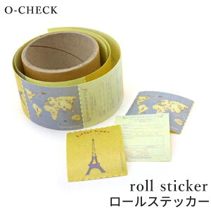 o-check roll sticker [XebJ[[XebJ[ e[v^ 3 A\[g p tX O-check]