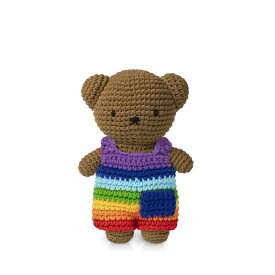 【マラソン限定P10倍】 JUST DUTCH ボリス ハンドメイド＆オーバーオール シンプル | ミッフィー ぬいぐるみ グッズ 着せ替え人形 編みぐるみ ギフト 誕生日 出産祝い ファーストトイ かわいい おしゃれ インテリア ジャストダッチ Boris HM & Overall