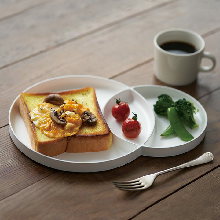 楽天市場 ワンプレート 食器 モーニングプレート Tak 日本製 朝食 ワンプレート 子ども食器 子供 子ども 可愛い かわいい おしゃれ 割れにくい 人気 シンプル ギフト お祝い パーティー Tak タック プレート あなろ インテリア雑貨
