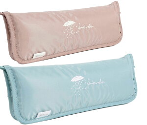 傘ケース 2個セット マイクロファイバー 折りたたみ傘袋 傘カバー 超吸水 傘収納 3色 携帯便利 軽量 超吸水ボトルポーチ 28cmまでの折りたたみ傘対応 送料無料