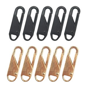 ファスナー 引き手 引手 ジッパー 持ち手 チャーム 長方形 つまみ 修理 交換 補修 チャック パーツ 取っ手 金具 バッグ 服 ポーチ ハンドメイド 手芸 材料 ブラック シルバー アンティーク お