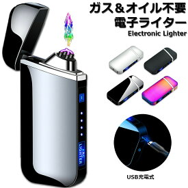 電子ライター usb ライター プラズマ ライター 小型 充電式 ガスオイル不要 防風 軽量 薄型 点火用 プレゼント 電子ターボライター 防風 アーク スリム アウトドア バーベキューお墓参り 防災グッズ 送料無料