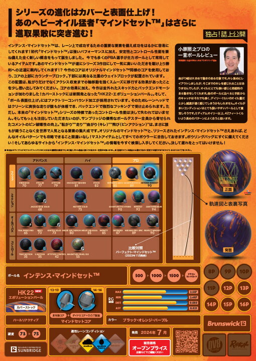 楽天市場】▽【Brunswick】インテンス・マインドセットINTENSE 