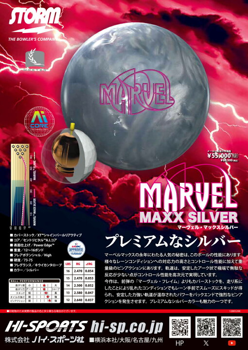 楽天市場】【STORM】マーヴェルマックス・シルバーMARVEL MAXX 