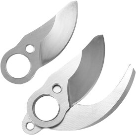 他社使用不能【サービス品】電動剪定バサミ替刃セット 園芸用はさみスペアブレード SK5高炭素鋼 SK5高炭素鋼 電動ハサミ替刃セット切断直径40mm り/果樹用 園芸用剪定用具 (替刃セット)