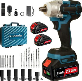 電動インパクトレンチ 足場組立 330N 強力 ブラシレスモーター 4.0Ah大容量バッテリー2個 一台3役 レンチ ドリルドライバー インパクトドライバー 多機能 付き 無段変速 正逆転両用 タイヤ交換 車用 ナットの締め付け ボルトの緩みタイヤ交換