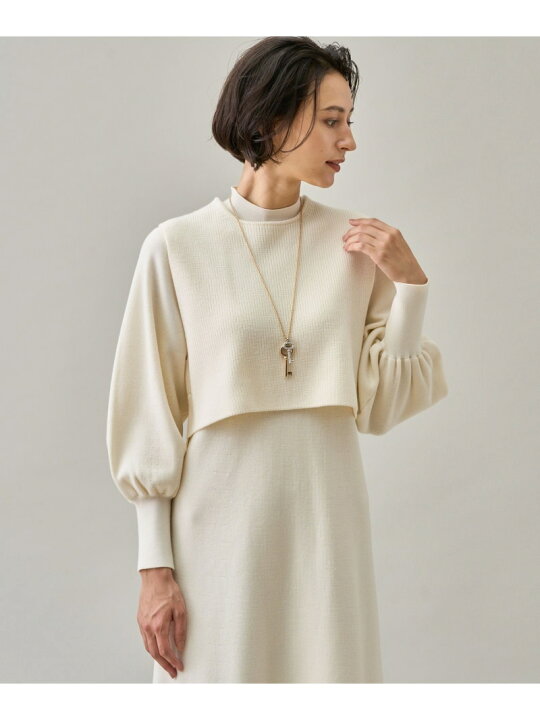 楽天市場】【SALE／40%OFF】メリノウールアンサンブルニット  