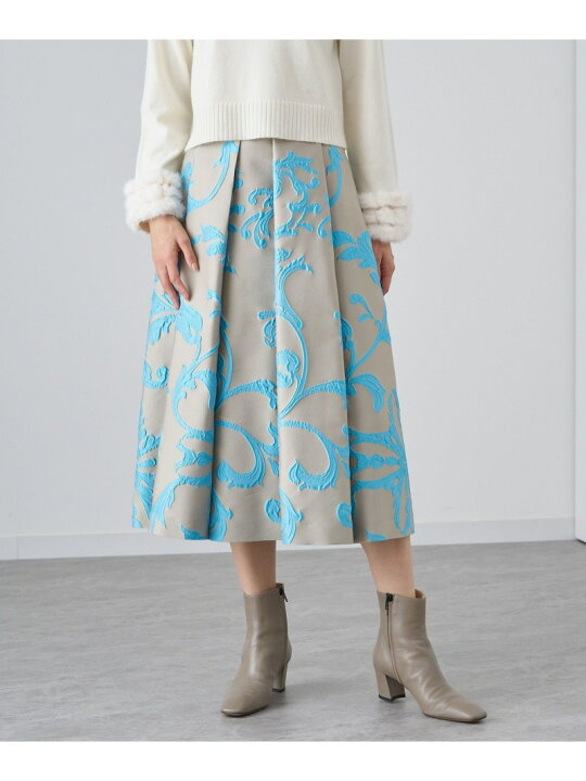 楽天市場】【SALE／40%OFF】アールヌーボージャガードタック スカート  