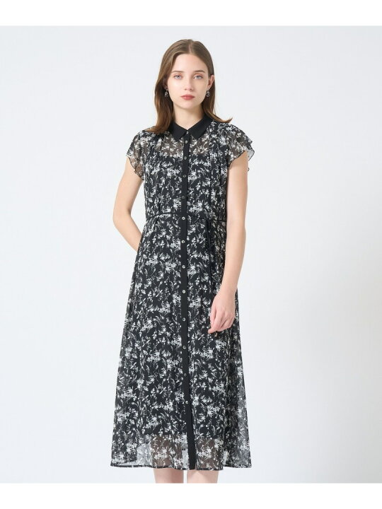 楽天市場】【SALE／40%OFF】モノトーンフラワープリントシャツ 