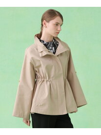 撥水ツイルミドルスタンドコート ANAYI アナイ ジャケット・アウター その他のジャケット・アウター ベージュ ネイビー ピンク【送料無料】[Rakuten Fashion]