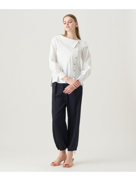 楽天市場】【SALE／50%OFF】ストレッチブロードアシメ ブラウス ANAYI 
