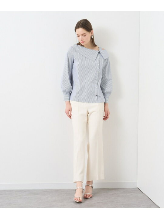 楽天市場】【SALE／50%OFF】ストレッチブロードアシメ ブラウス ANAYI 