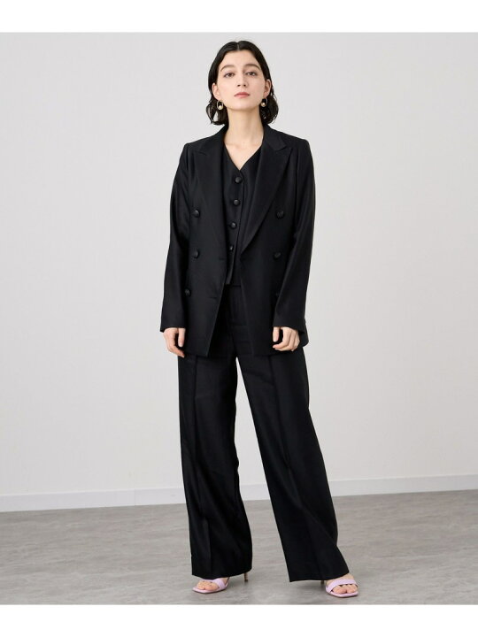 楽天市場】【SALE／40%OFF】ラミーストレッチダブル ジャケット ANAYI 