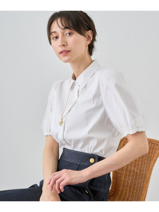 楽天市場】【SALE／30%OFF】チュールレイヤードスリーブブラウス ANAYI 