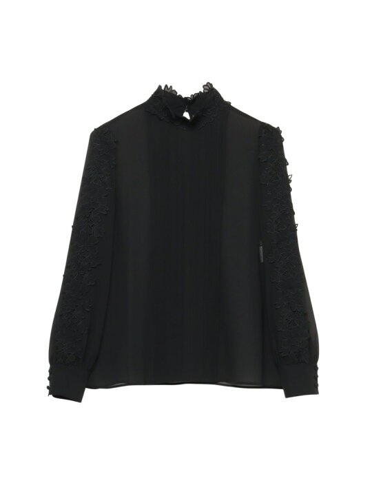 楽天市場】【SALE／60%OFF】シフォンレースパフスリーブブラウス ANAYI 