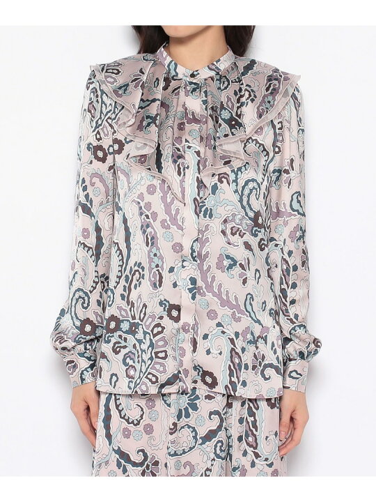 楽天市場】【SALE／60%OFF】モダンペイズリー ブラウス ANAYI アナイ 