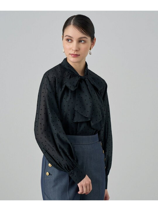 楽天市場】【SALE／50%OFF】オーガンジーラグランタイ ブラウス ANAYI 