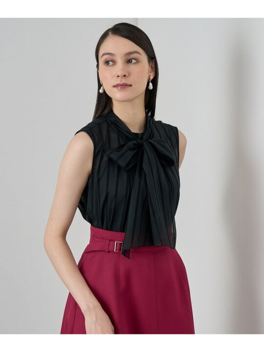 楽天市場】【SALE／50%OFF】ローンフロッキーリボンボウタイブラウス 