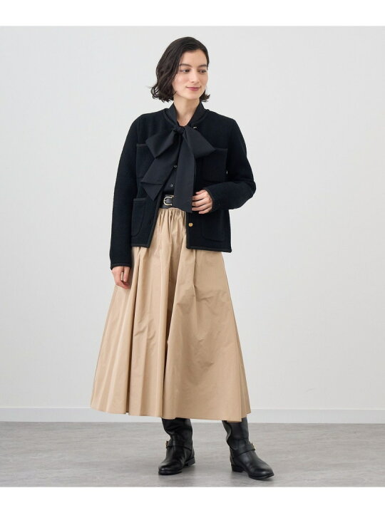 楽天市場】【SALE／50%OFF】ウールボイルビッグボウ ブラウス ANAYI 