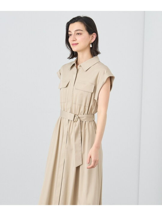 楽天市場】【SALE／40%OFF】ドライツイルポケットシャツワンピース  