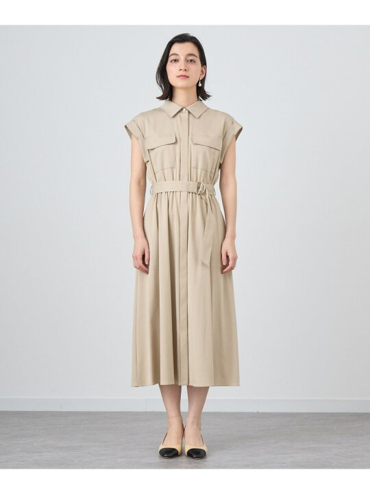 楽天市場】【SALE／40%OFF】ドライツイルポケットシャツワンピース 
