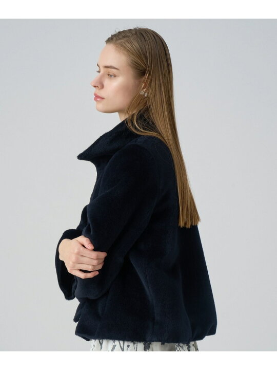 楽天市場】【SALE／40%OFF】アルパカシャギースタンドコート ANAYI 