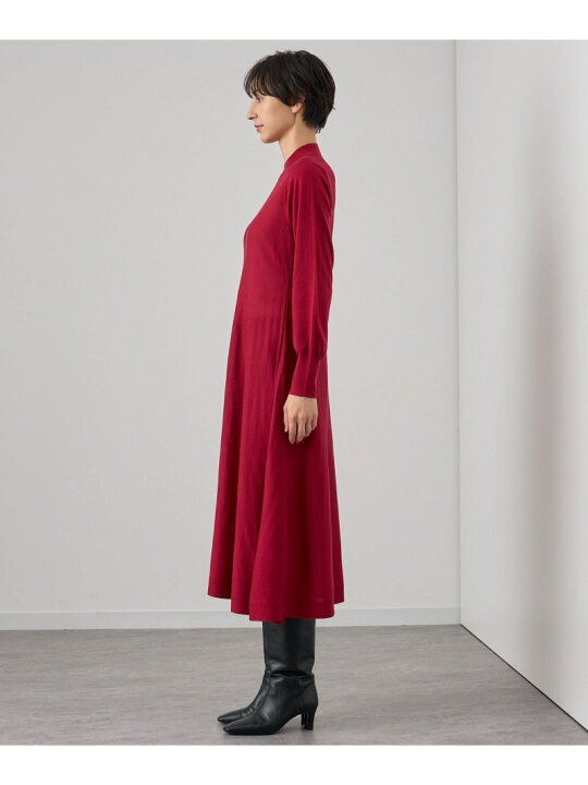 楽天市場】【SALE／40%OFF】メリノウールショルダースリットワンピース 