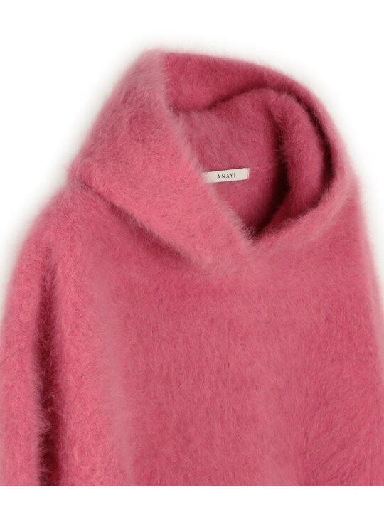 楽天市場】【SALE／40%OFF】FLUFFY天竺フードパーカー ANAYI アナイ  