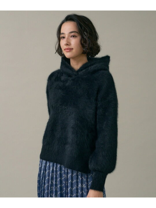 楽天市場】【SALE／40%OFF】FLUFFY天竺フードパーカー ANAYI アナイ  