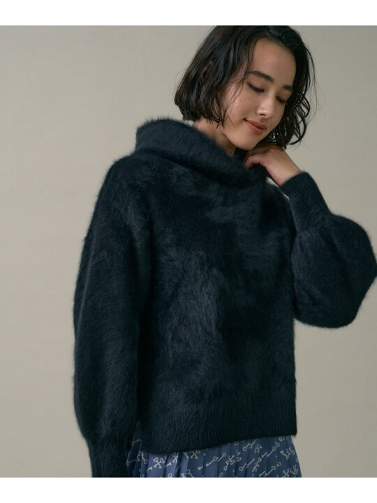 楽天市場】【SALE／60%OFF】FLUFFY天竺フードパーカー ANAYI アナイ 