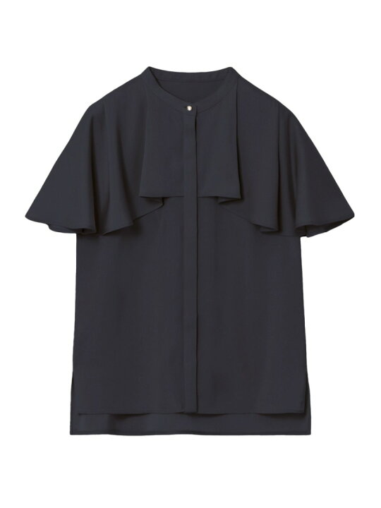 楽天市場】【SALE／50%OFF】ストレッチサテンケープブラウス ANAYI 