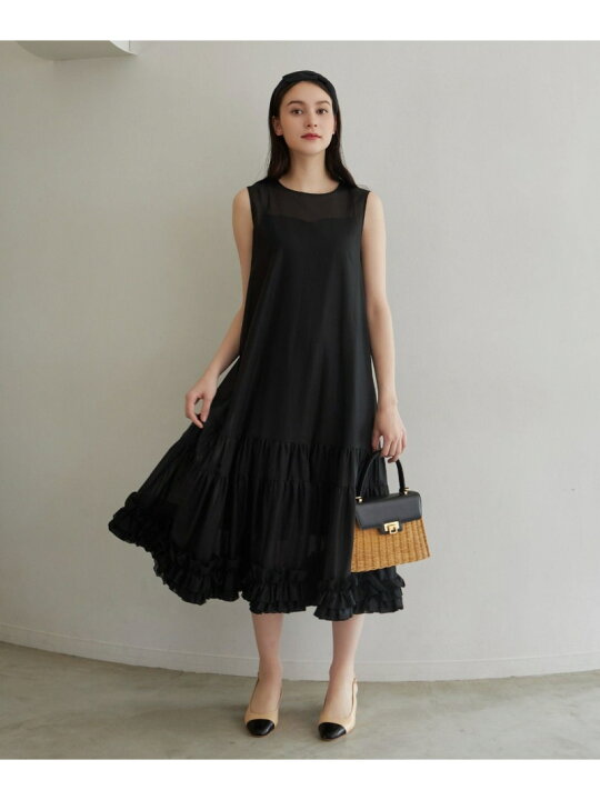 楽天市場】【SALE／50%OFF】チンツオーガンジーギャザー ワンピース  