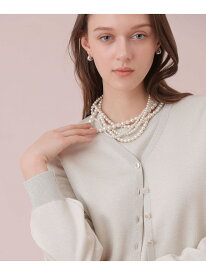 ボリュームパールショートネックレス ANAYI アナイ アクセサリー・腕時計 ネックレス ホワイト【送料無料】[Rakuten Fashion]