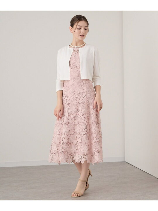 楽天市場】【SALE／40%OFF】フラワーメッシュフレア ワンピース ANAYI 