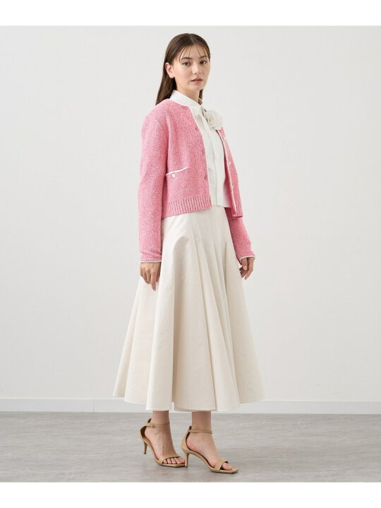 楽天市場】【SALE／50%OFF】メランジブークレ カーディガン ANAYI  