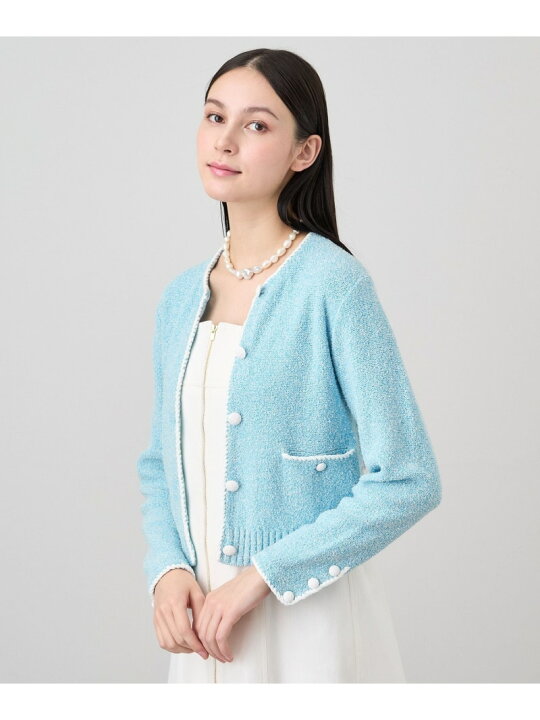 楽天市場】【SALE／50%OFF】メランジブークレ カーディガン ANAYI  