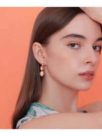 チューリップモチーフイヤリング ANAYI アナイ アクセサリー・腕時計 イヤリング・イヤーカフ ゴールド【送料無料】[Rakuten Fashion]