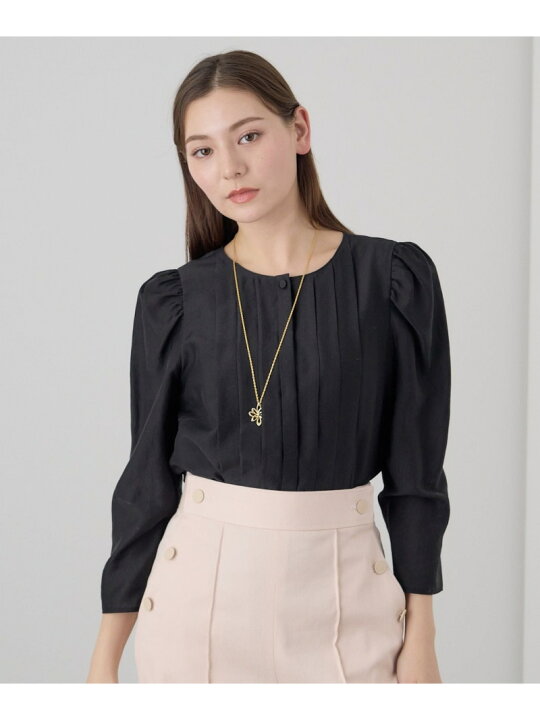 楽天市場】【SALE／40%OFF】オーガンジーパフスリーブ ブラウス ANAYI 