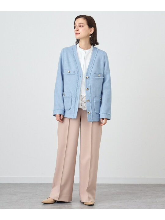 楽天市場】【SALE／50%OFF】コットンツイルレースミックス ブラウス 
