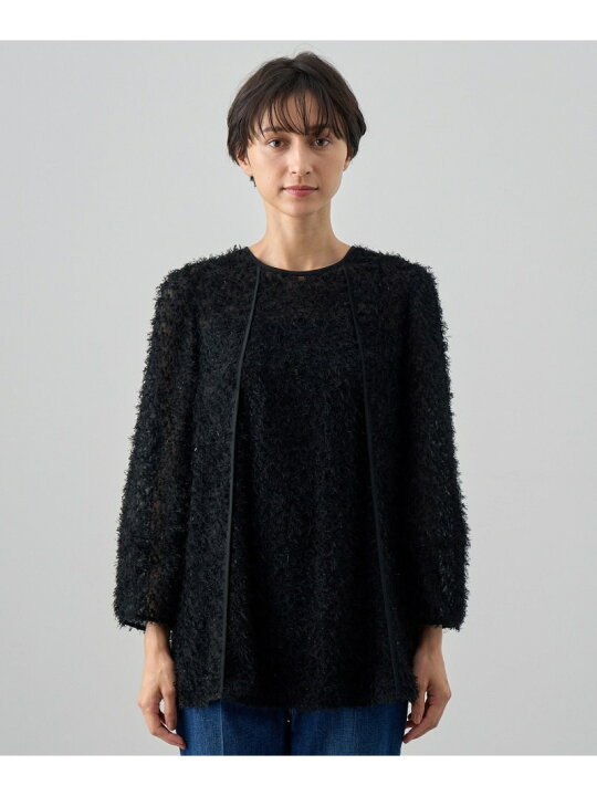 楽天市場】【SALE／50%OFF】カットジャガードフレア ブラウス ANAYI 