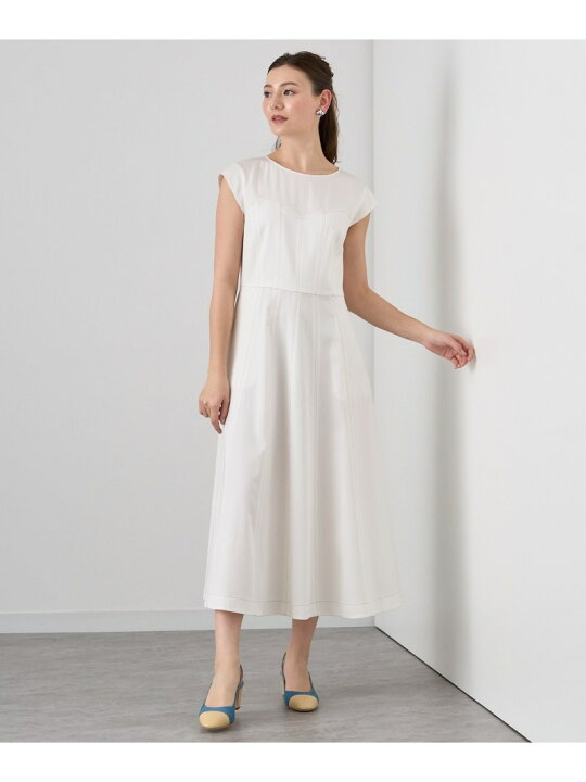 楽天市場】【SALE／40%OFF】デニムライクフレア ワンピース ANAYI 