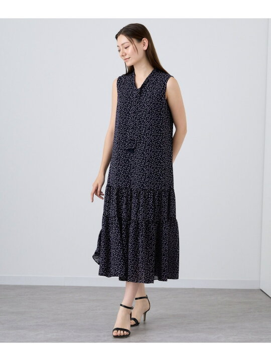 楽天市場】【SALE／30%OFF】ミニドットティアードボウタイ ワンピース 