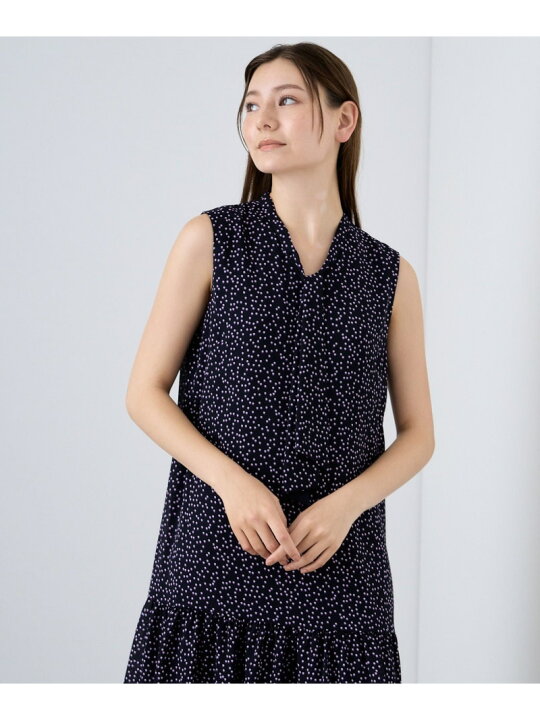 楽天市場】【SALE／30%OFF】ミニドットティアードボウタイ ワンピース 