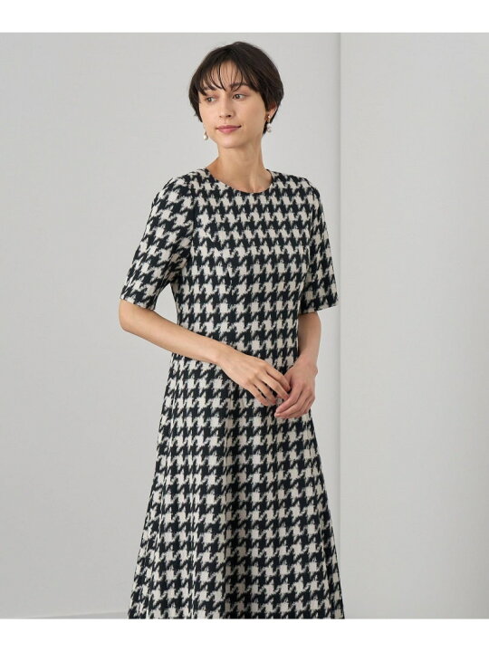 楽天市場】【SALE／50%OFF】ストレッチジャガードフレア ワンピース 