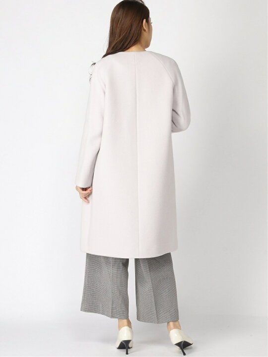 楽天市場】【SALE／40%OFF】ダブルビーバークルーコート ANAYI アナイ 