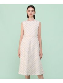 【SALE／40%OFF】【セットアップ対応商品】ペールトーンツイードバイヤス ワンピース ANAYI アナイ ワンピース・ドレス ワンピース ベージュ【RBA_E】【送料無料】[Rakuten Fashion]