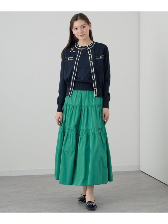 楽天市場】【SALE／40%OFF】シャンブレータフタティアード スカート  