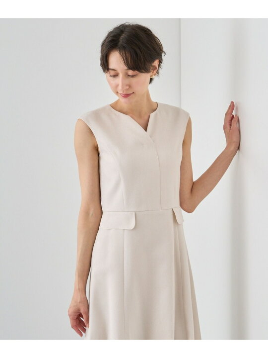楽天市場】【SALE／40%OFF】リネン調オックスフレア ワンピース ANAYI 