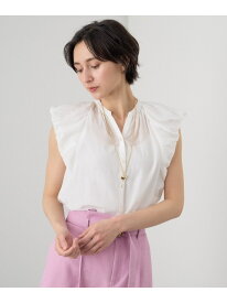 【SALE／40%OFF】ライトローンパフスリーブ ブラウス ANAYI アナイ トップス シャツ・ブラウス ホワイト ピンク グリーン ブラック【RBA_E】【送料無料】[Rakuten Fashion]