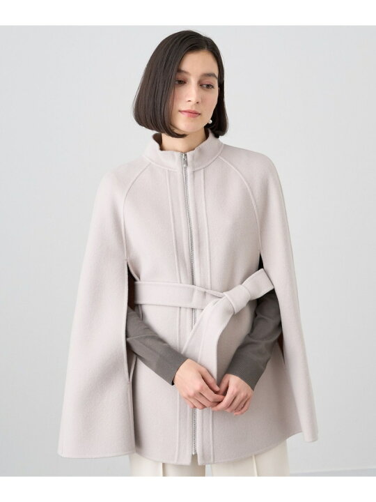 楽天市場】【SALE／50%OFF】シャルムビーバーミドルケープコート ANAYI 